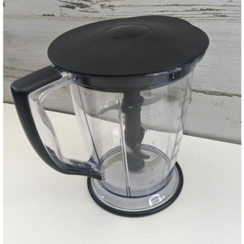 Ninja QB1004 48oz Blender Pitcher Replacement with Lid and Blade Assembly Black